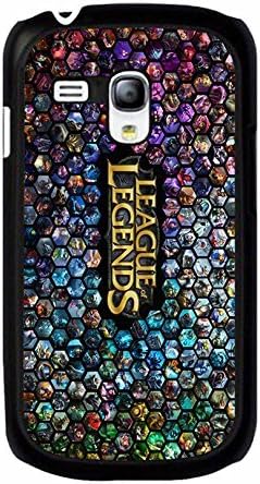Unique Design(TM) Samsung Galaxy s3 mini Case Cover Gel Disney Cartoon Anime Comics Character league of legends Hard Tpu Slim Fit Rubber Custom Black Protective Accessories for Girls