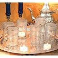 6 orientalische Teegl�ser Livi weiss/silber