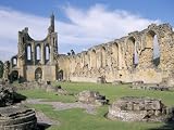 Byland Abbey, Managed by English Heritage, North Yorkshire, England, United Kingdom Art Photographic Poster Print by David Hunter, 24x18