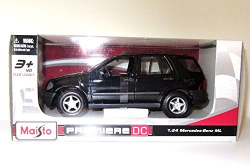 Maisto Premiere DC - Die Cast 1:24 Scale Metallic Black Mercedes-Benz ML