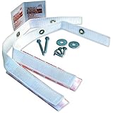 Quakehold! 4164 Furniture Strap Kit, White
