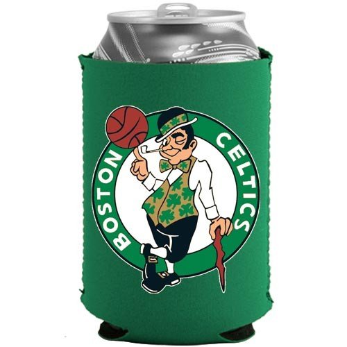 NBA Boston Celtics Green Collapsible Can Coolie