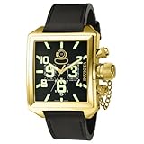 Invicta Men's 7187 Signature Collection Russian Diver 18k Gold-Plated Chronograph Watch