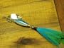 Blue Mullet Muskie Bucktail Spinner - St. Clair Bait Co. - Musky
