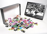 Photo Jigsaw Puzzle of ENGLAND SOCCER MATCH, 1976. Keith Coleman (right) of West Ham United tackles from Granger Art on Demand