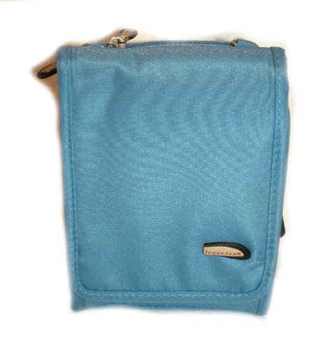 Travelon Blue Nylon Crossbody Organizer