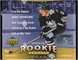 2005 06 Upper Deck Rookie Update Hockey Unopened Hobby Pack (Randomly inserted autographed rookies, dual autographs, and numbered rookies - Possibly Sidney Crosby & Alexander Ovechkin Rookie Cards!