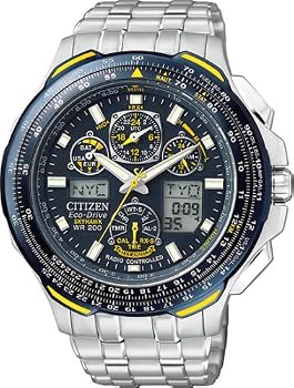 Citizen #JY0040-59L Men's Eco-Drive Blue Angels Skyhawk Atomic Time Watch
