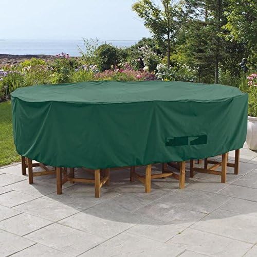 Weather Wrap Oval Table & Chairs Cover
