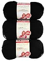 Premier Yarns  Solid Deborah Norville Everyday Soft Worsted, Black