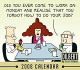 Official " Dilbert " Block Calendar 2008