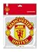 Manchester United Mousepad Logo, offizielles Manchester United Lizenzprodukt. Aus PVC mit 
Schaumstoffpolsterung ! Durchmesser ca: 18,5cm !