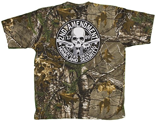 2nd Amendment 1789 America's Original Homeland Security Men's T Shirt (xx-large, camo)