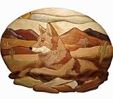 A Woodworking Plan to Scrollsaw Your Own Intarsia Coyote