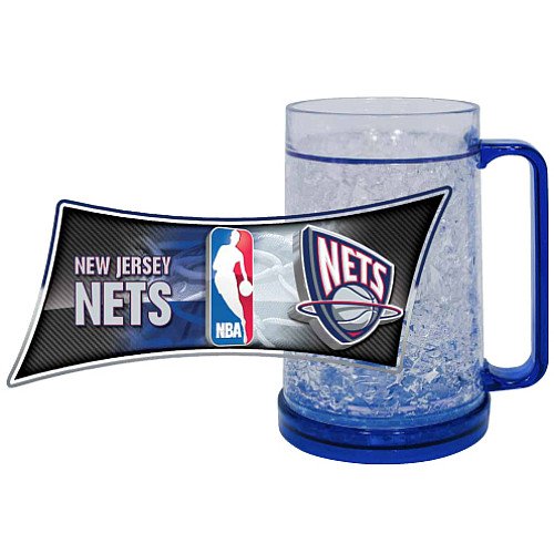 Hunter New Jersey Nets Freezer Mug