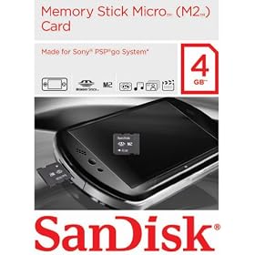 Sandisk 4GB Gaming Card M2 for Sony PSP GO