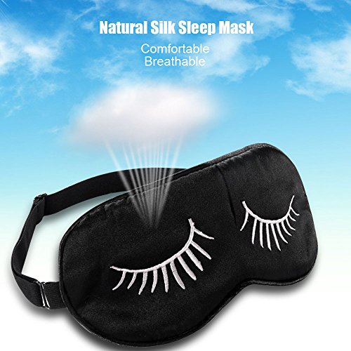 Roybens Breathable Sleep Travel Natural Silk Eye Mask Cover Soft