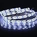 XKTTSUEERCRR Waterproof LED 3528 SMD 300LED 5M Flexible Light Strip 12V 2A 24W 60LED/M (Cool White)