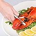New Star Foodservice 24142 Heavy Duty Chrome Plated Zinc Alloy Lobster Cracker Nutcracker Lobster/Crab/Nut/Seafood Cracker 6-1/4