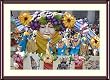 Grapes of Revelry at New Orleans' Mardi Gras Photograph - Beautiful approx. 24"x28" Framed & Matted - 1 7/8" Walnut Toned Wood Frame - Photographic Print by Carol M. Highsmith