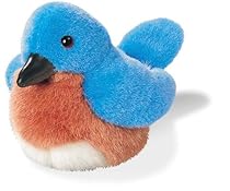 Eastern Bluebird - Audubon Plush Bird (Authentic Bird Sound)