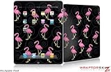 iPad Skin - Flamingos on Black - fits Apple iPad by WraptorSkinz