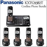 KX-TG9382T 2-Line DECT 6.0 Expandable Digital Cordless Answering System with 2 Handsets