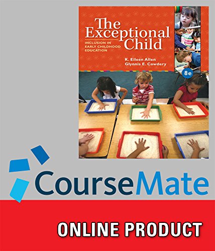 CourseMate for Allen/Cowdery's The Exceptional Child: Inclusion in Early Childhood Education, 8th EditionFrom CourseMate