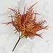 Factory Direct Craft Vinyl Golden Red Fern Bushes | 2 Bushes | For Indoor or Outdoor Decor