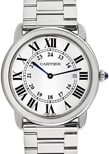 Cartier Ronde quartz unisex-adult Watch 3603 (Certified Pre-owned)