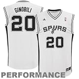 NBA San Antonio Spurs Manu Ginobili Revolution 30 Home Replica Jersey
