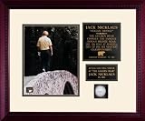 Jack Nicklaus Framed 8x10 Hogan Bridge Photo w/ Golf Ball
