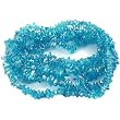 Aquamarine AB Chip Glass Beads Beading Parts 34" Strand