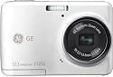 GE C1233 デジタルカメラ ホワイト DGP2012金賞受賞モデル 高感度ISO1600 高画質12.1メガ 手ブレ軽減 乾電池対応 C1233JWH