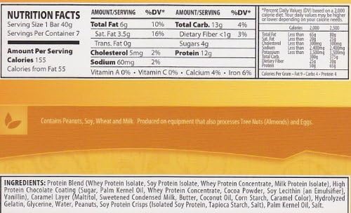 Chewy Caramel Nut Protein Bars