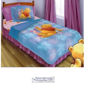 Winnie the Pooh Twin Size 3 Piece Comforter Set