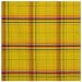 Durable Flat Weave 100% Cotton Colorful Yellow and Green Plaid Tablecloth 54x90 Inches