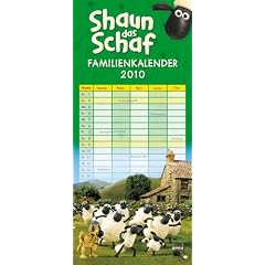 Shaun das Schaf - Familienkalender 2010