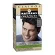 Clairol Natural Instincts Hair Color for Men M19 Black 1 Kit (Pack of 3)