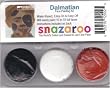 DALMATION THEME PACK Snazaroo Face Paint Theme Set
