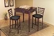 6 in 1 Hamilton Pub Square Table Cherry