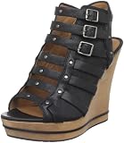 DKNY Womens Claudette Wedge Sandal Sandal