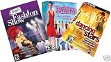 Fashion PC Game Set (Lifetime Fashion Solitaire, JoJo's Fashion Show, Dancing With The Stars