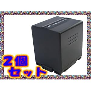 【クリックでお店のこの商品のページへ】Amazon.co.jp｜【 2個 セット 】 パナソニック Panasonic VW-VBD210 / DZ-BP21SJ 互換 バッテリー｜カメラ・ビデオ通販