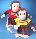 Curious George 6 Red Shirt Curious George Plush Doll Russ
