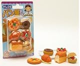 IWAKO Japanese Eraser / BAKERY ERASER SET ON CARD