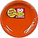 Big Party Pack Orange Peel Plastic Plates | 10.25