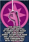 DC Comics Green Lantern Blackest Night Star Sapphire Oath Magnet 29578DC