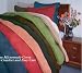 Microsuede 4-piece White Duck Down Comforter Set