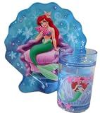 Disney The Little Mermaid Child Plate and tumbler set